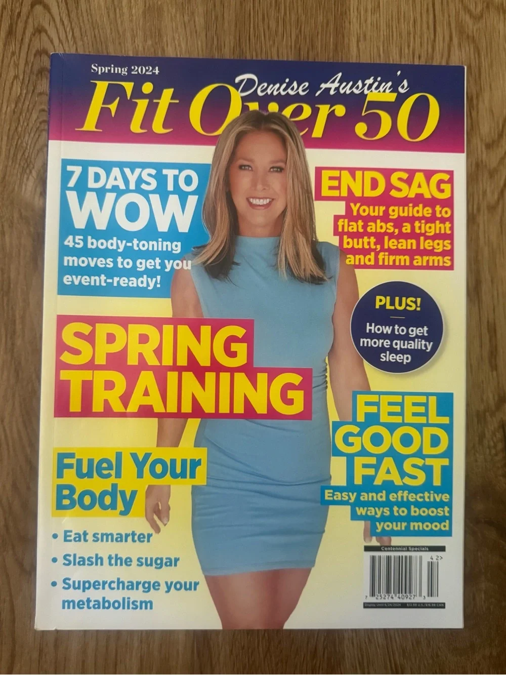 Fit Over 50 Spring 2024 Edition: Denise Austin Workout Plan, Meal Prep & Healthy